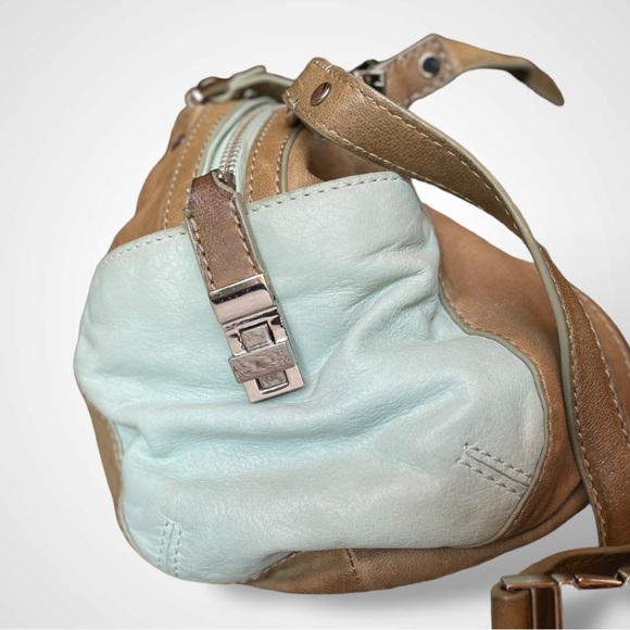 BOTKIER🪢 LEATHER HOBO BAG W/ XBODY STRAP, DUSTBAG AND COA - Picture 6 of 16